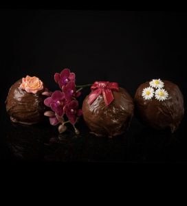 Spring Brownie Bombs