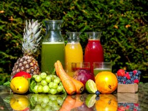 range of juices and fruit range of juices and fruit