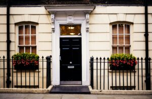 a listed town house in need of secondary glazing