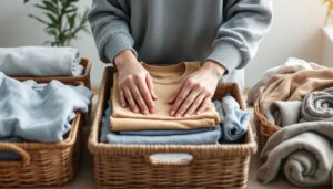 decluttering before a long trip